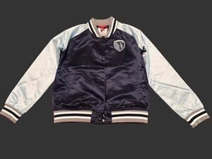 Mitchell & Ness MLS Soccer Kansas City Argyle Jacket Wind Breaker Women Medium